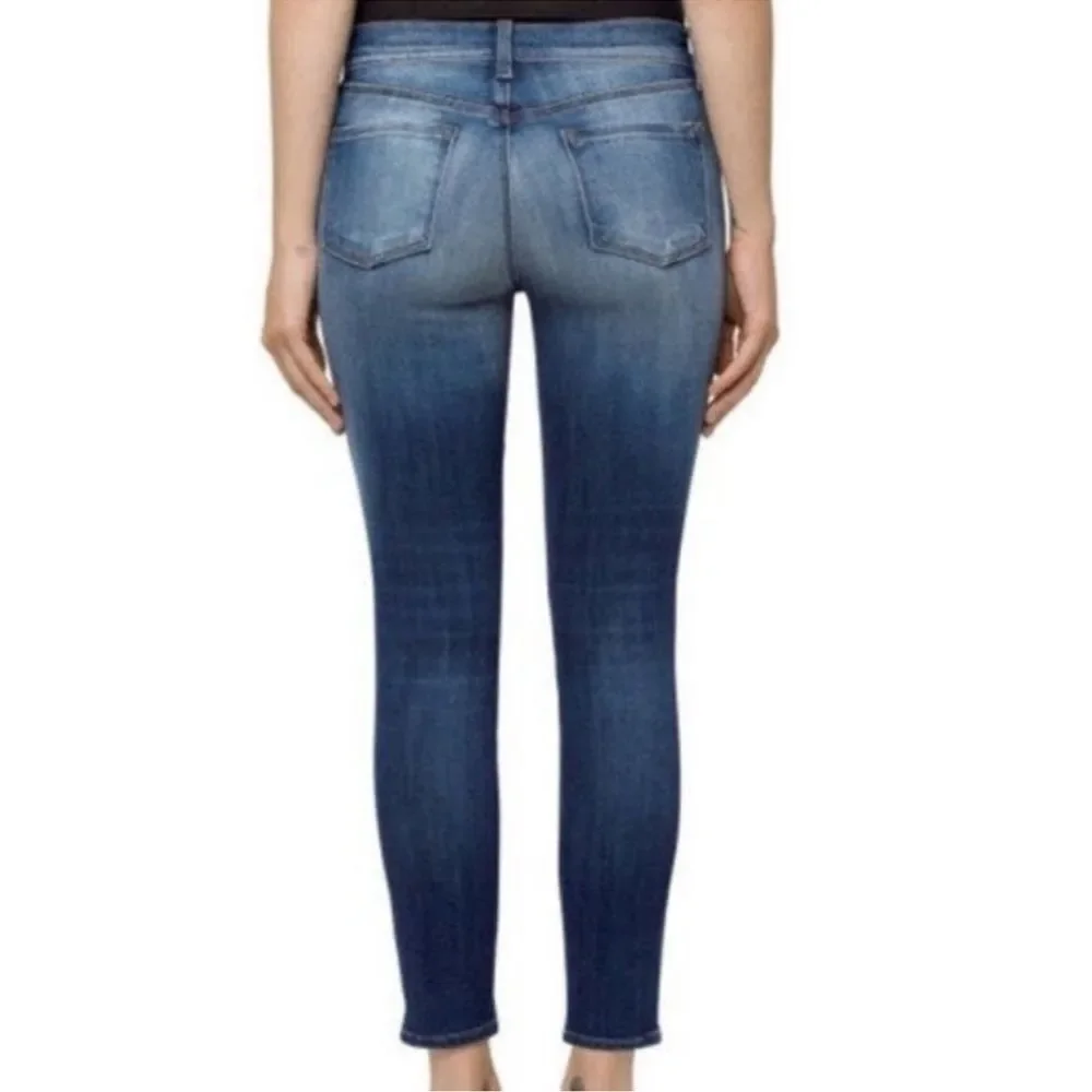 J Brand Knee Patch Skinny Jeans 25